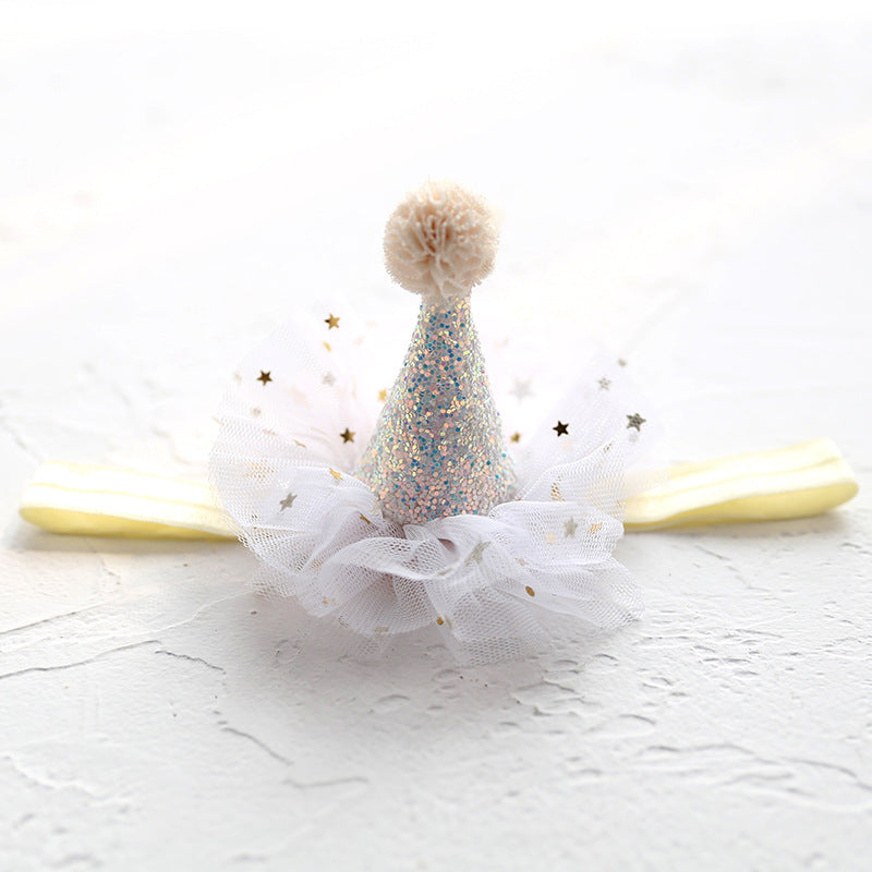 Wholesale children's birthday jewelry girls birthday hairband Princess hairpin