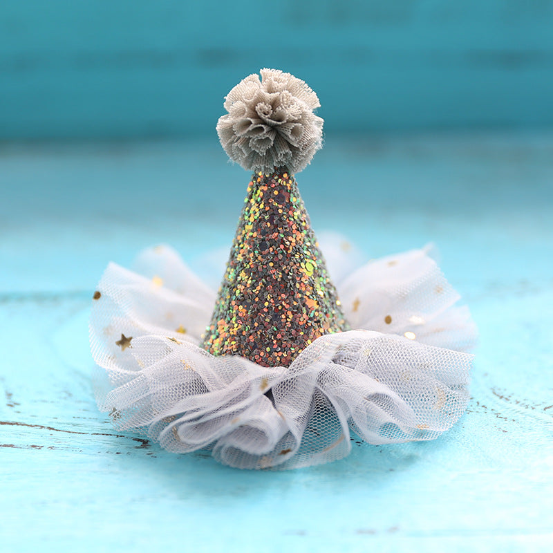 Wholesale children's birthday jewelry girls birthday hairband Princess hairpin