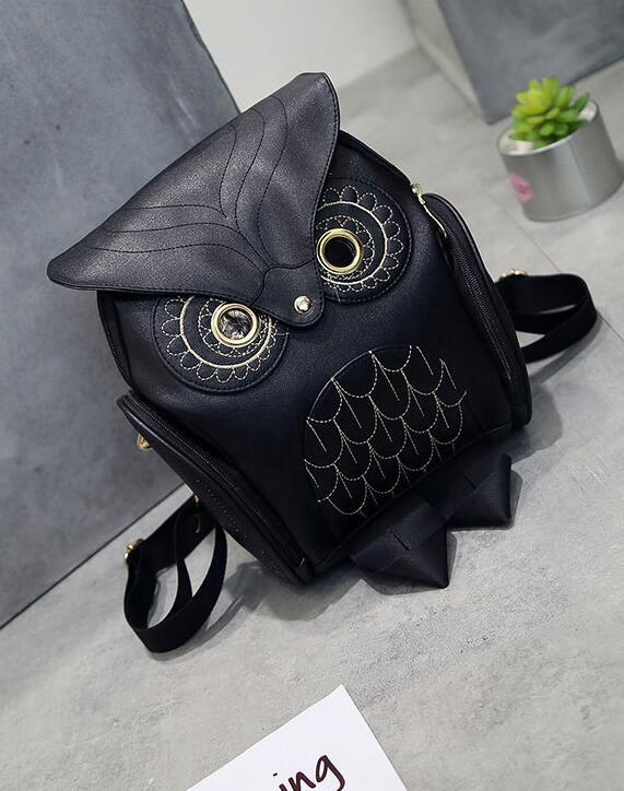 Wholesale PU Owl Backpack