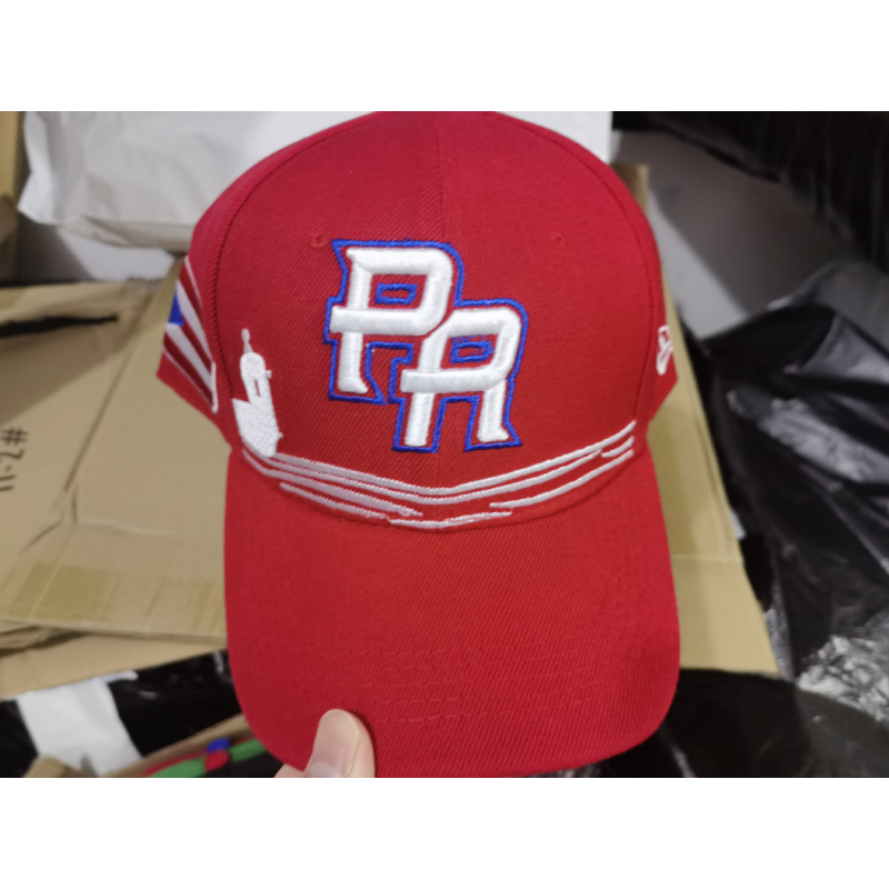 Capilla de béisbol bordada del equipo de acrílico de acrílico al por mayor