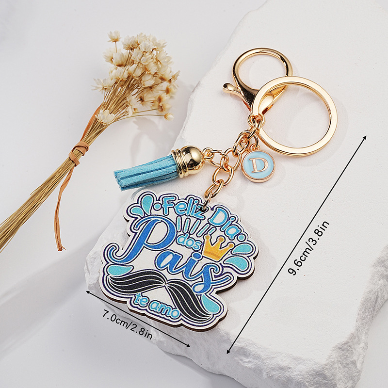 Impresión al por mayor Impresión de madera Día de metal del día del padre