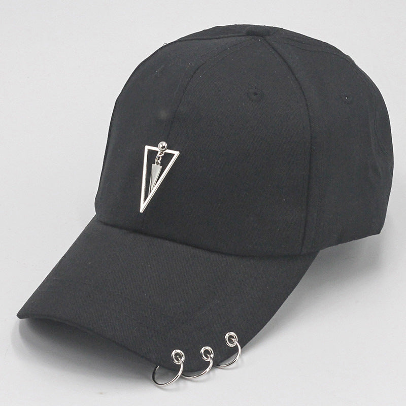 Wholesale all-match student chain hoop baseball cap