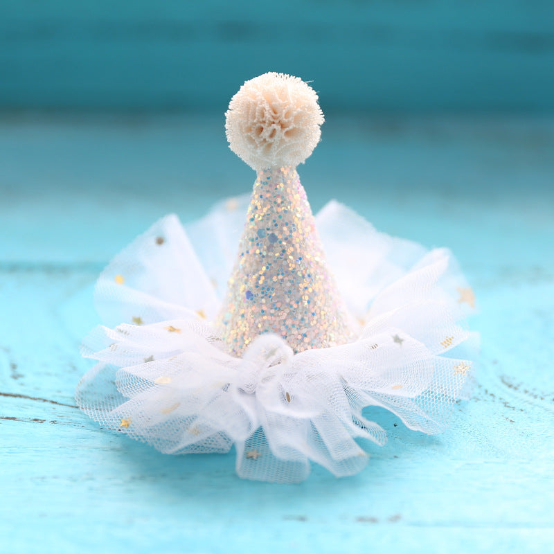 Wholesale children's birthday jewelry girls birthday hairband Princess hairpin