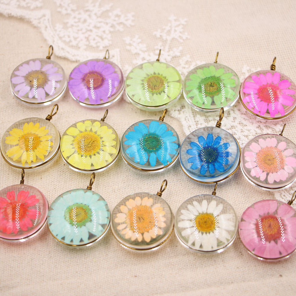 Wholesale Flower Pendant Necklace With Crystal Sunflower Design Fashion Jewelry Accessory Gift For Women Boutique Resale OLY Exclusive