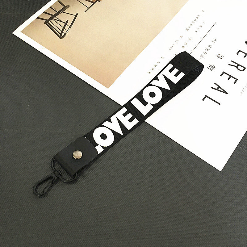 Wholesale LOVE Letter Ribbon Keychains