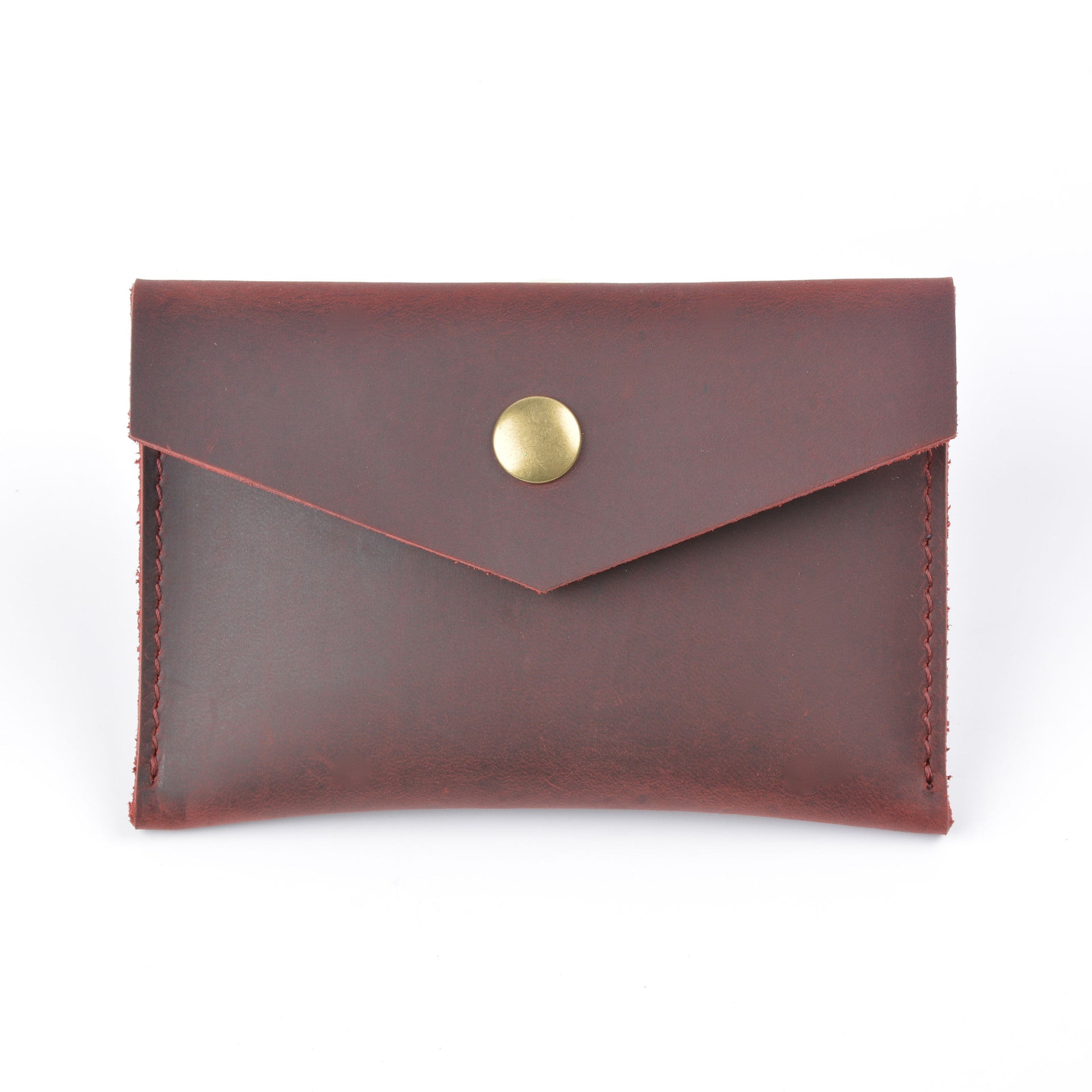 Wholesale Leather Business Card Bag Crazy Horse Leather Deducted Pockets