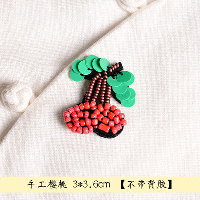 Wholesale DIY Handmade Beaded Cloth Patch Dragonfly Bee Hat Clothes Decoration
