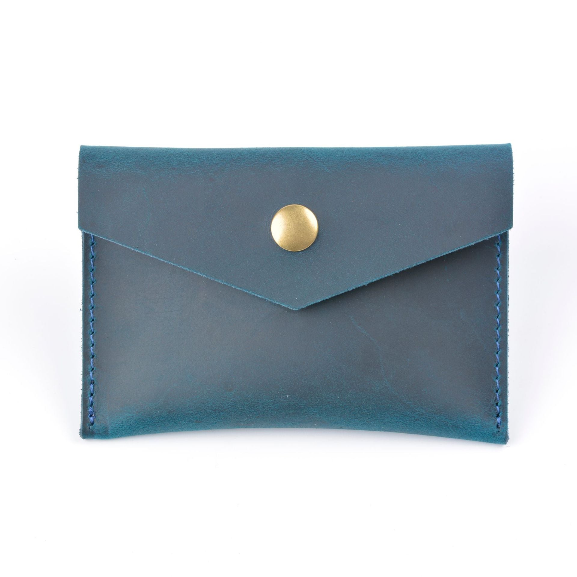 Wholesale Leather Business Card Bag Crazy Horse Leather Deducted Pockets