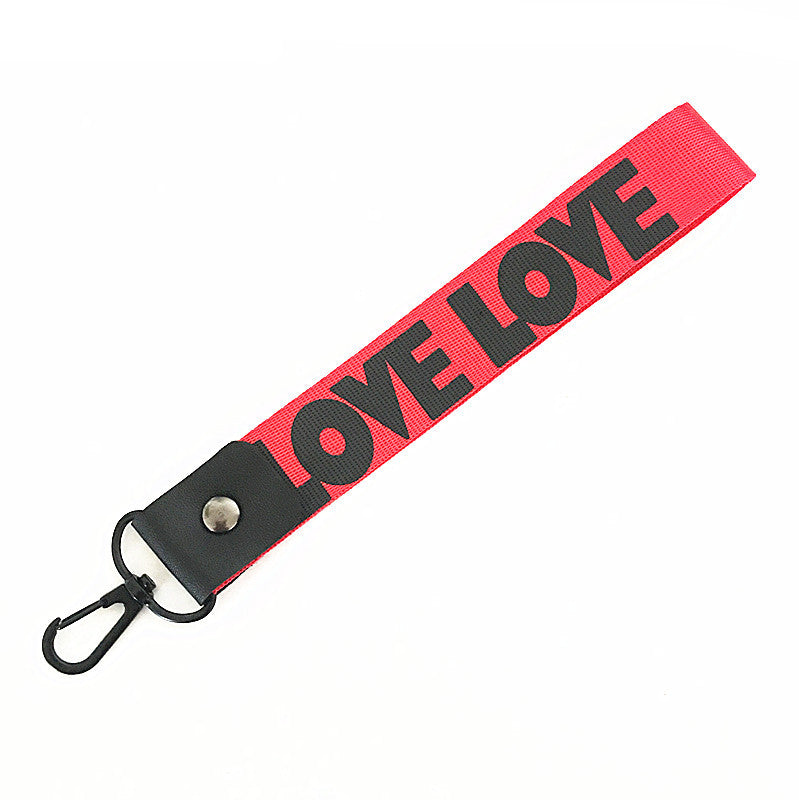 Wholesale LOVE Letter Ribbon Keychains