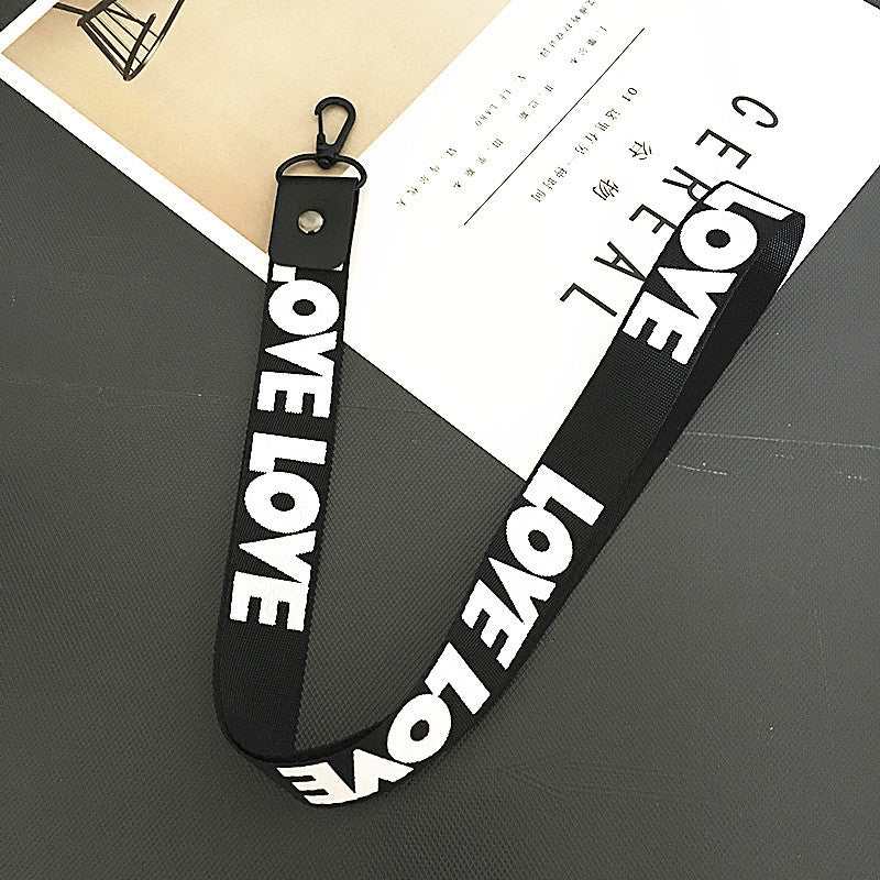 Wholesale LOVE Letter Ribbon Keychains