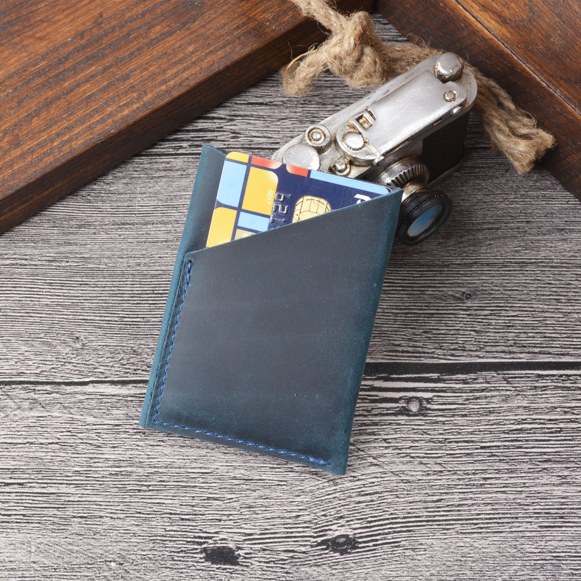 Wholesale Header Leather Simple Model Multifunctional Retro Silver Coin Purse