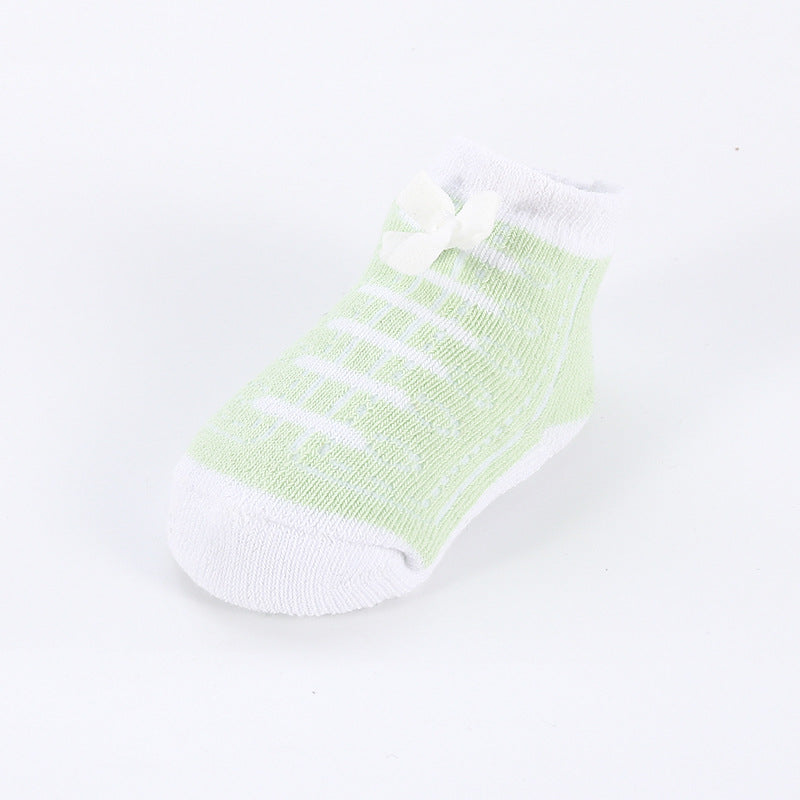 Wholesale Cotton Sneaker Strap Kids Socks