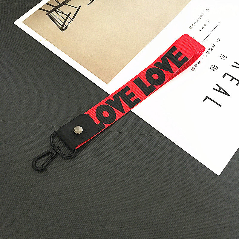 Wholesale LOVE Letter Ribbon Keychains