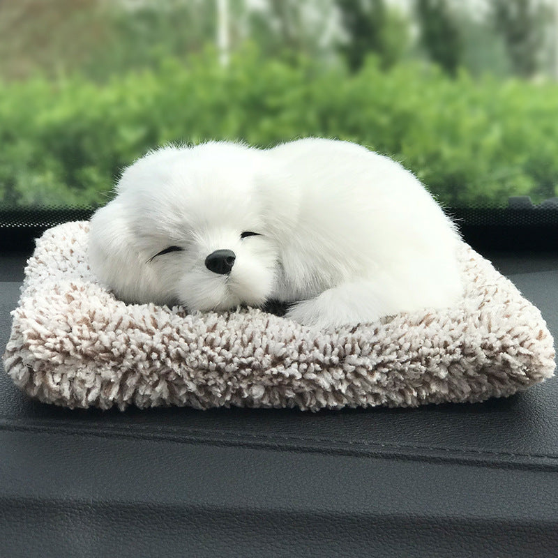 Wholesale Fabric Simulation Dog Car Decorations