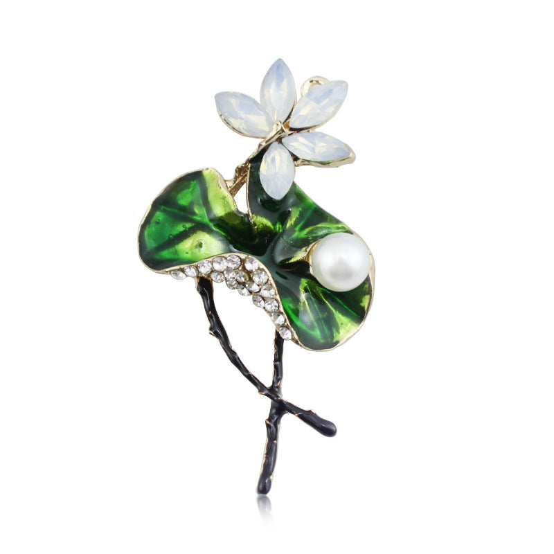 Wholesale Painted Lotus Alloy Decorations