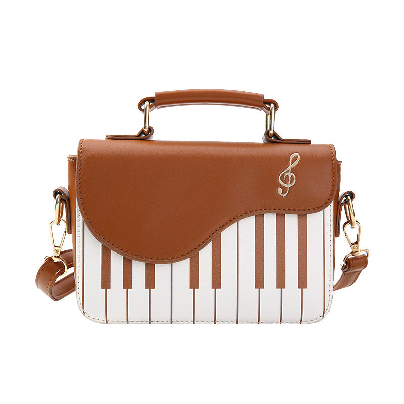Wholesale PU Piano Bag Shoulder Crossbody Small Square Bag