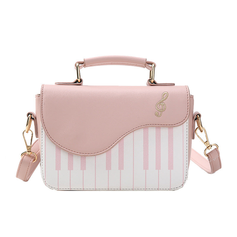 Wholesale PU Piano Bag Shoulder Crossbody Small Square Bag