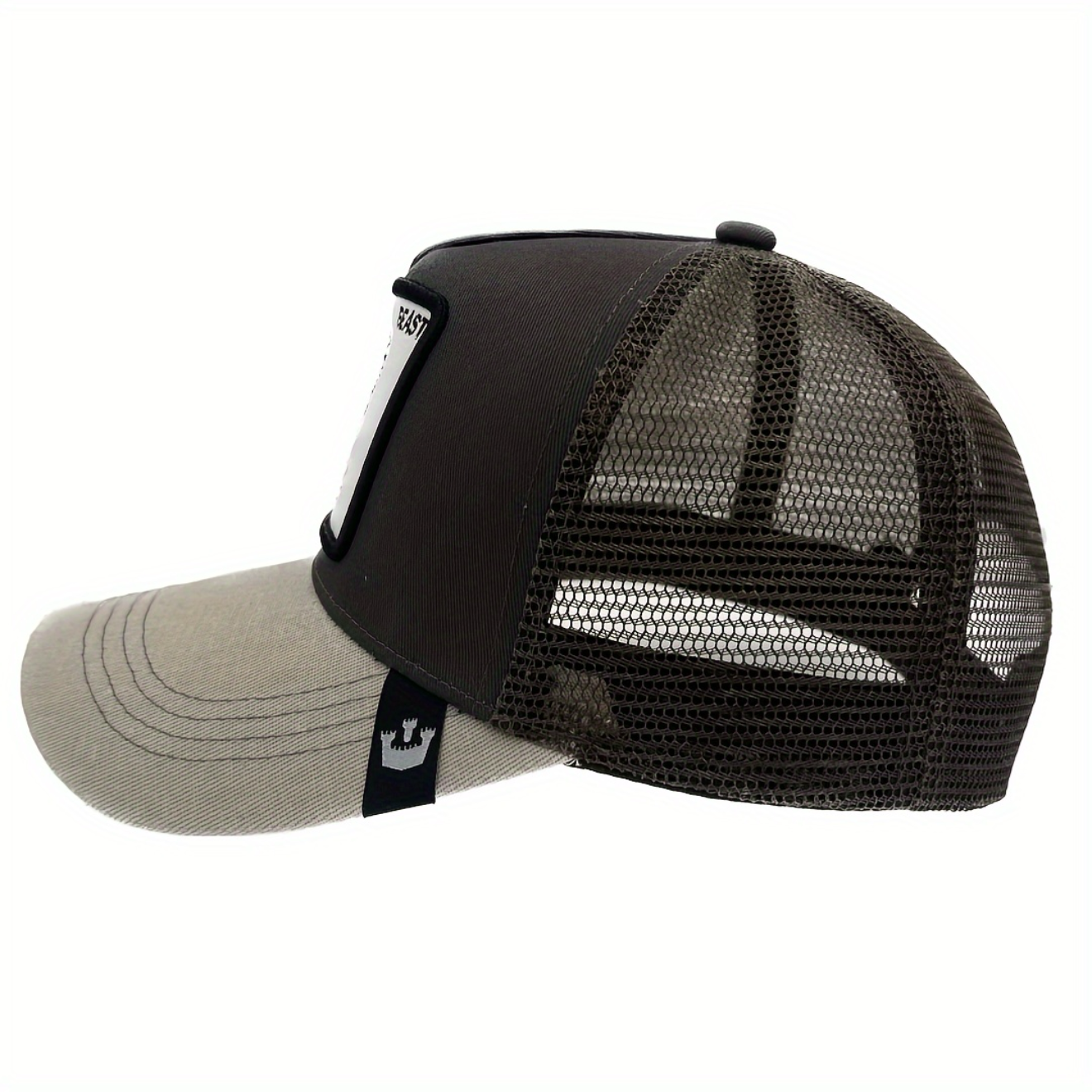 Wholesale Embroidered Animal Mesh Trucker Cap – Eagle /  Lion /   Snapback Hat