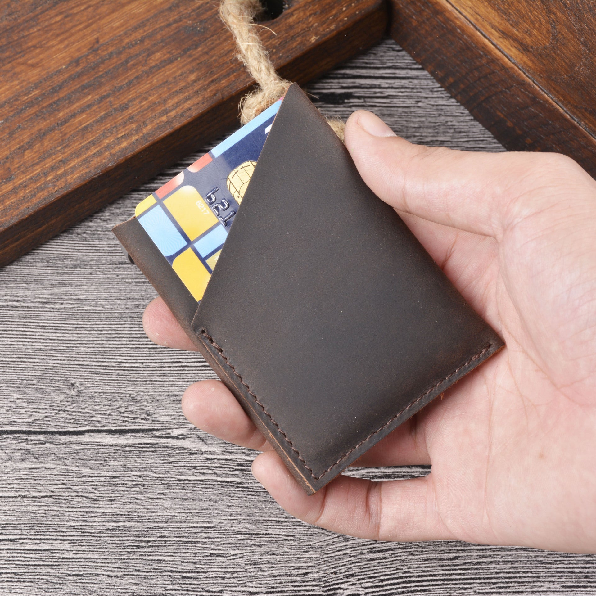 Wholesale Header Leather Simple Model Multifunctional Retro Silver Coin Purse