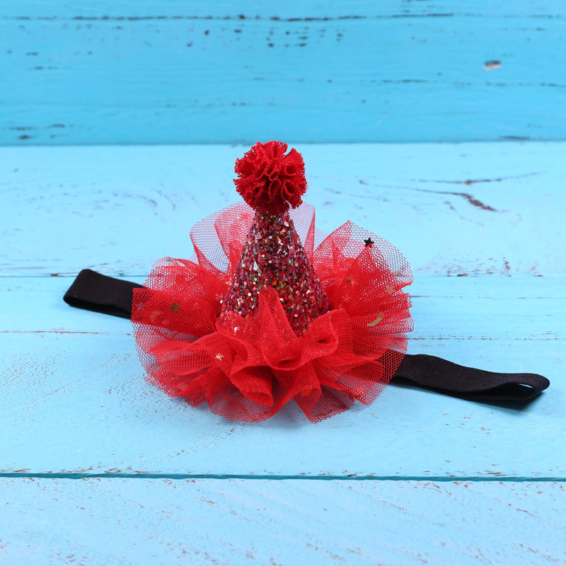 Wholesale children's birthday jewelry girls birthday hairband Princess hairpin