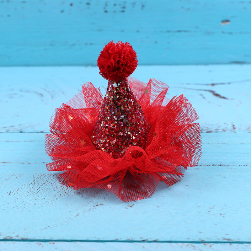 Wholesale children's birthday jewelry girls birthday hairband Princess hairpin