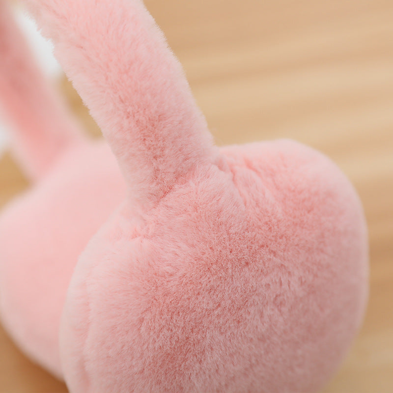 Wholesale Cat Ears Shiny Plush Cute Winter Cold Protection Warm Earmuffs