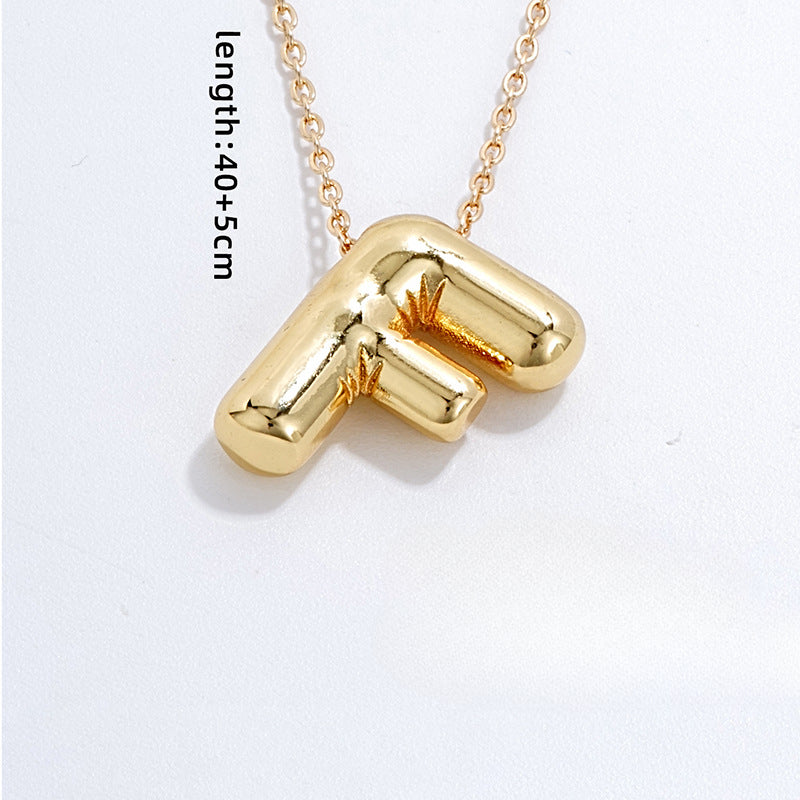 Wholesale Stainless Steel English Letter Necklaces