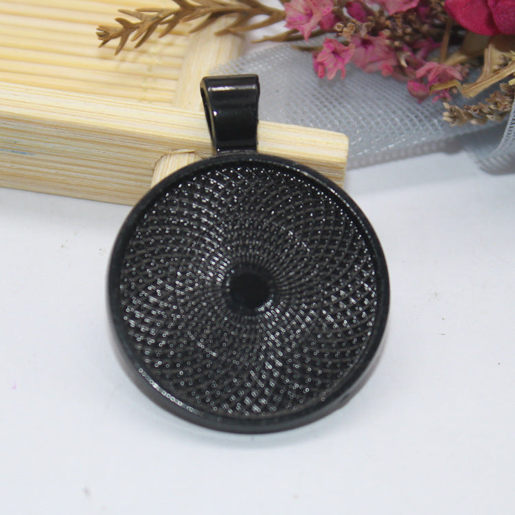 Wholesale 30PCS/PACK Alloy Double-sided Sticker 25MM Base Multi-color