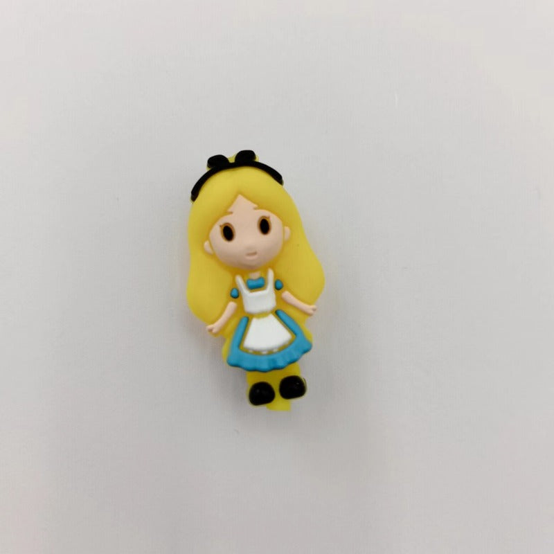 Wholesale 10pcs 3D Silicone Cute Cartoon Beads