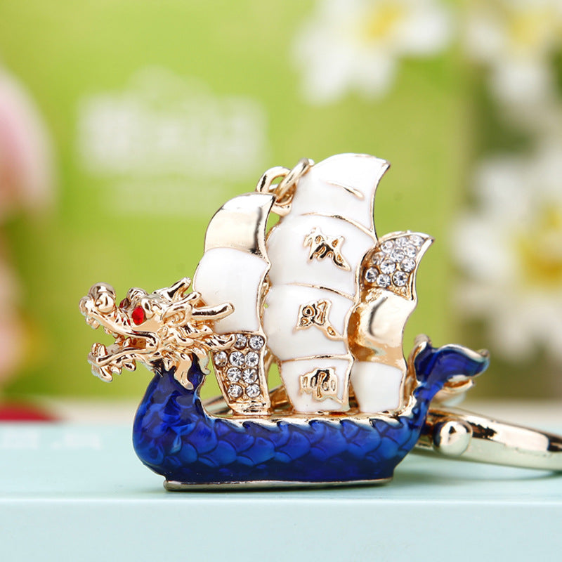 Wholesale Pink Diamond Koala Bear Metal Keychain