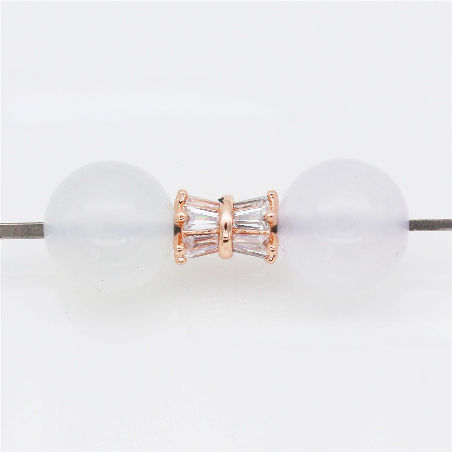 Wholesale 10pcs/pack Crystal Pearl Bracelet Spacer Beads
