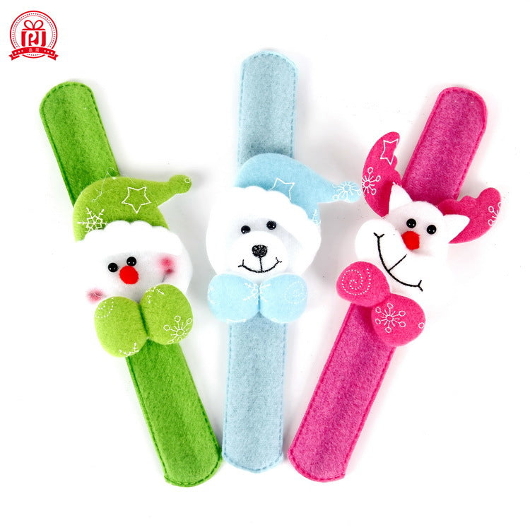 Wholesale Christmas Decorations Children's Toy Bracelets Clapping Rings