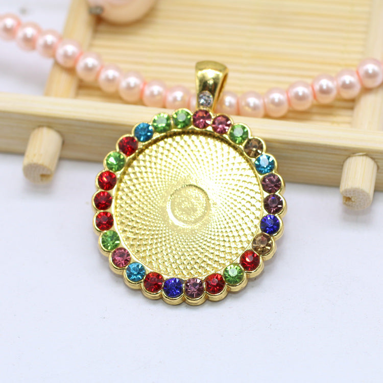 Wholesale 25mm Perfect Round Diy Alloy Jewelry Accessories