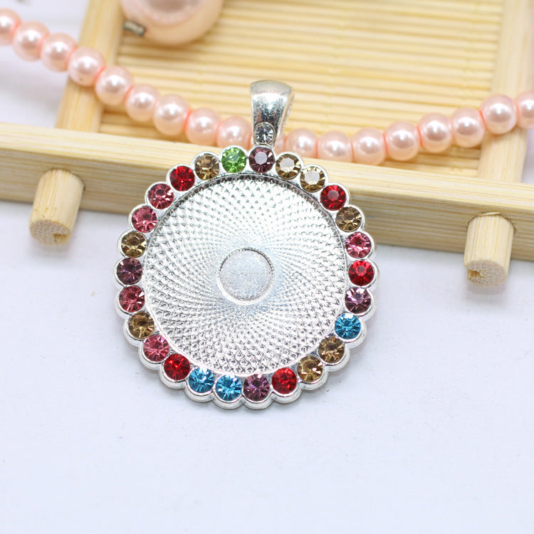Wholesale 25mm Perfect Round Diy Alloy Jewelry Accessories