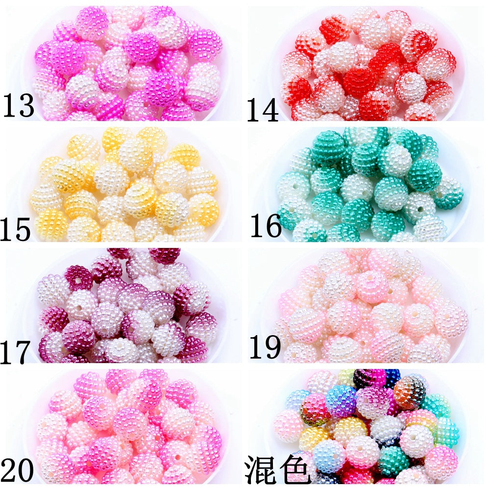 Cuentas de bayberry de gradiente de 200pcs al por mayor de 10/12 mm