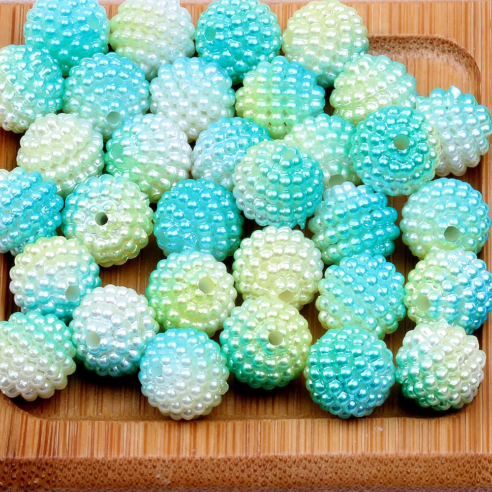 Cuentas de bayberry de gradiente de 200pcs al por mayor de 10/12 mm