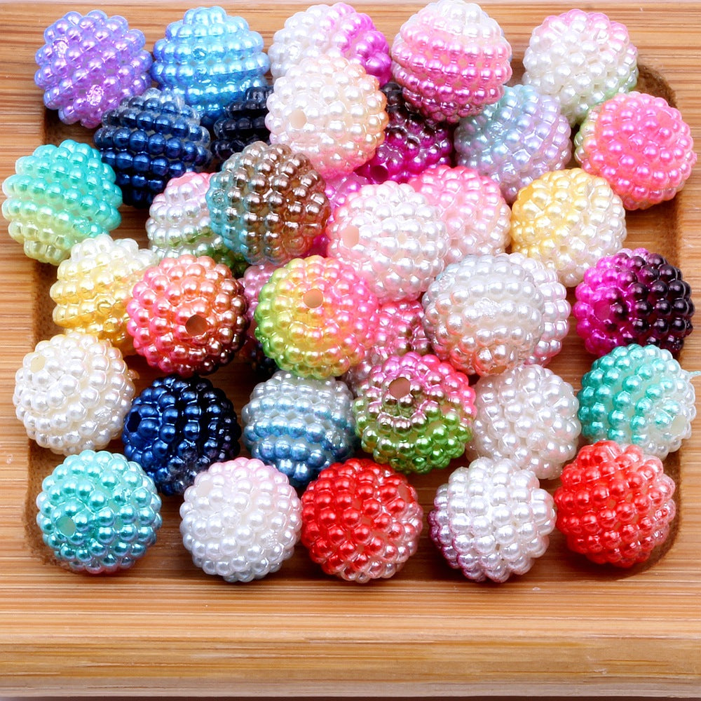 Cuentas de bayberry de gradiente de 200pcs al por mayor de 10/12 mm