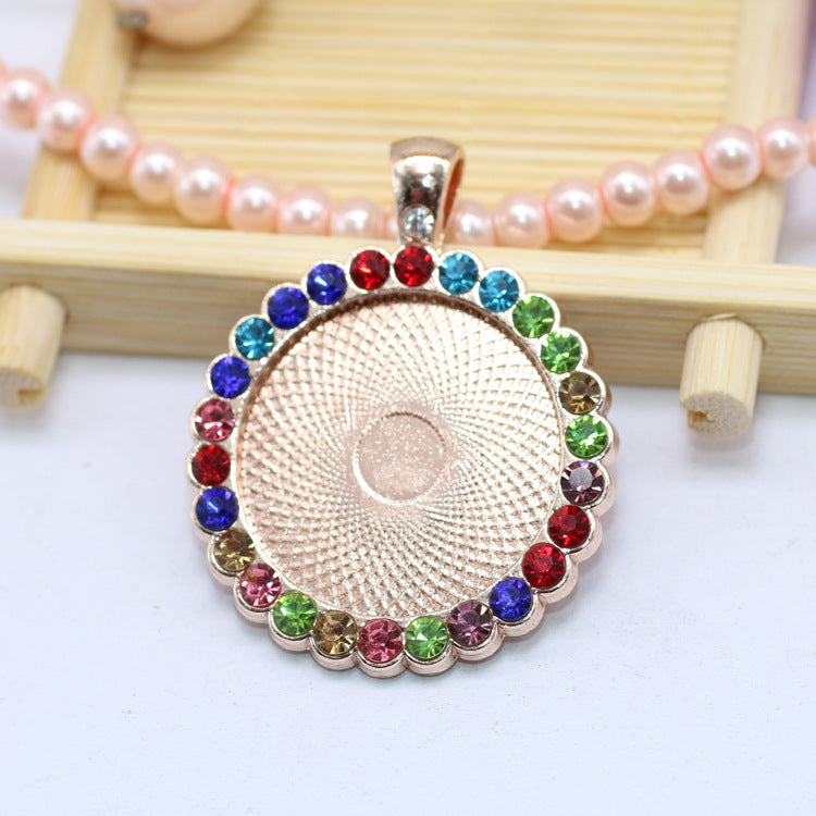 Wholesale 25mm Perfect Round Diy Alloy Jewelry Accessories