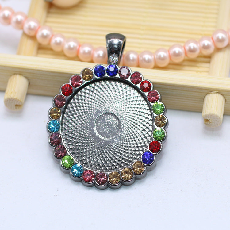 Wholesale 25mm Perfect Round Diy Alloy Jewelry Accessories