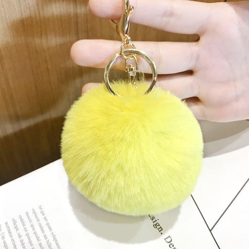 Wholesale Wool Ball Plush Keychains
