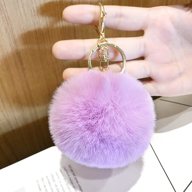 Wholesale Wool Ball Plush Keychains