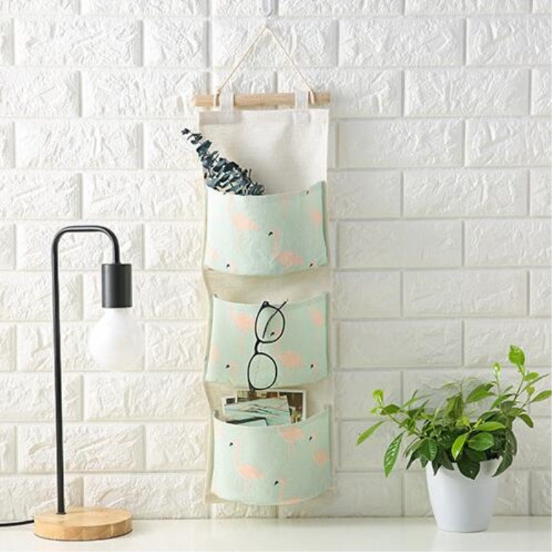 Wholesale Cotton and Linen Waterproof Storage Hanging Bags