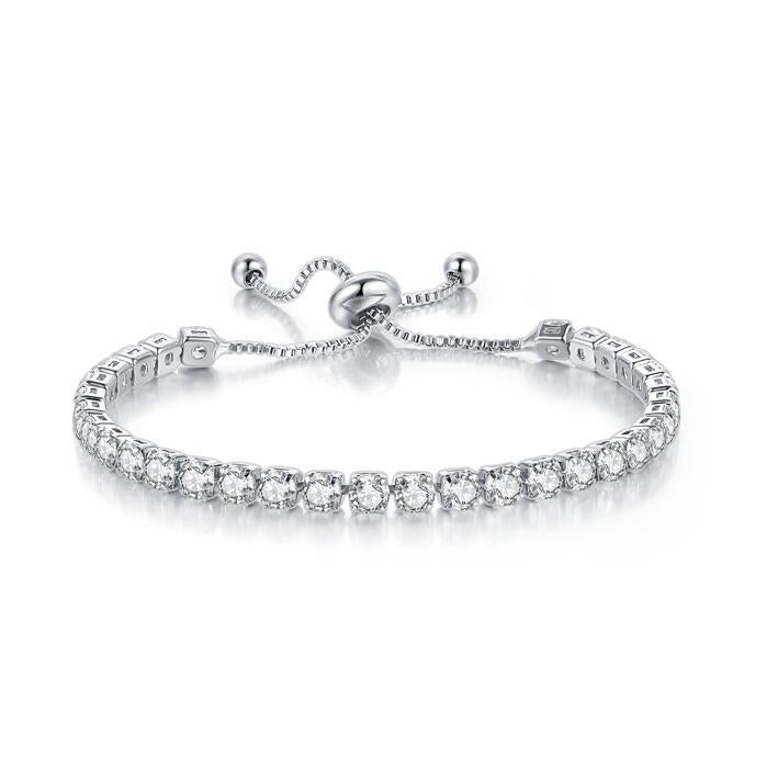 Wholesale Full CZ Adjustable Bracelet