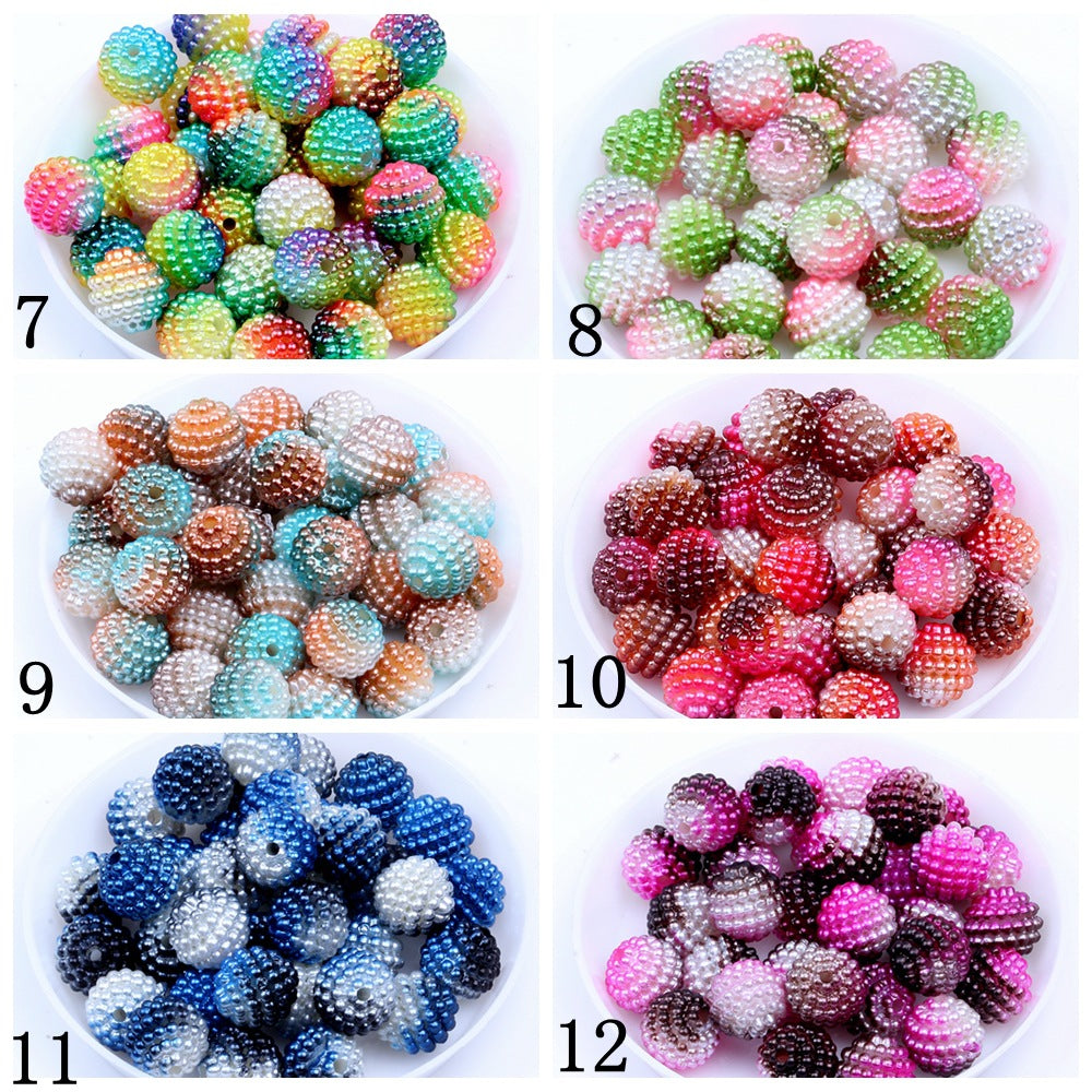 Cuentas de bayberry de gradiente de 200pcs al por mayor de 10/12 mm