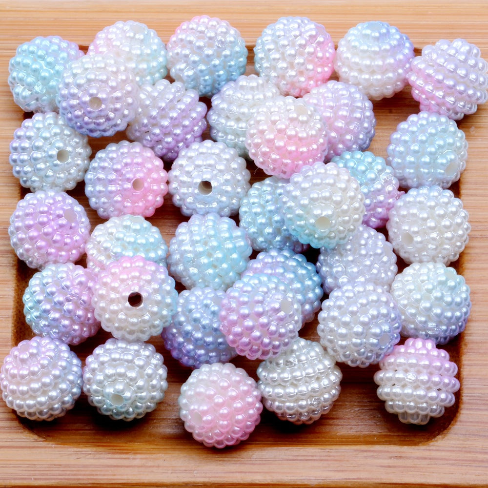 Cuentas de bayberry de gradiente de 200pcs al por mayor de 10/12 mm