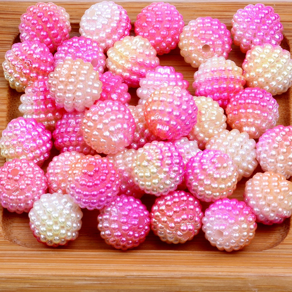 Cuentas de bayberry de gradiente de 200pcs al por mayor de 10/12 mm