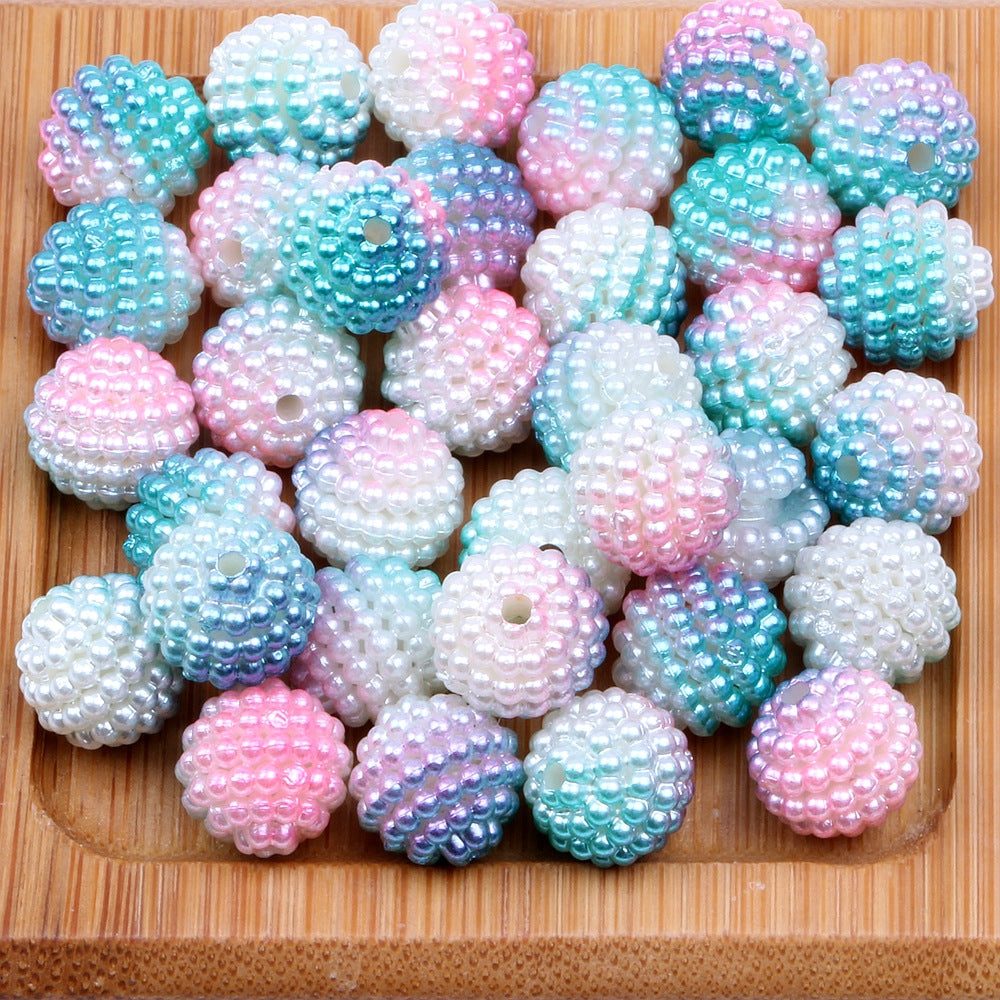 Cuentas de bayberry de gradiente de 200pcs al por mayor de 10/12 mm