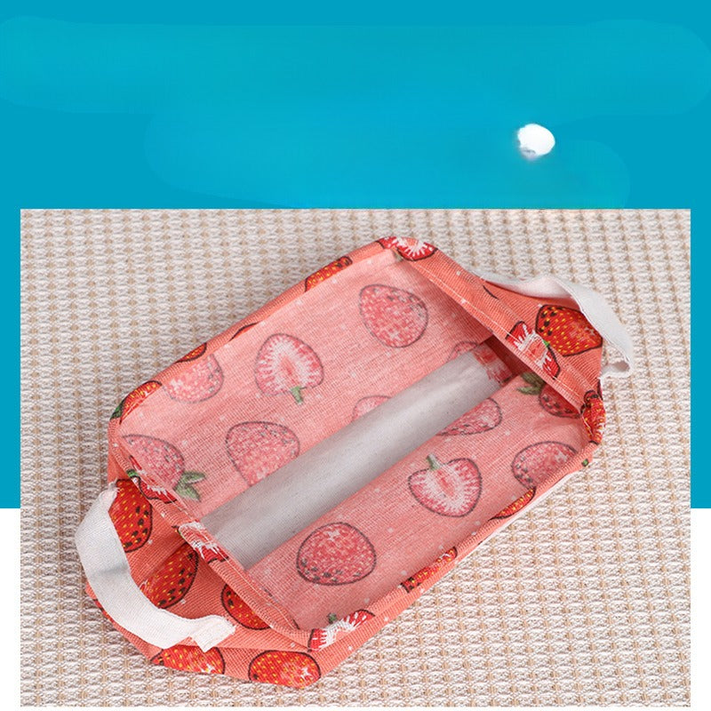 Wholesale Cotton and Linen Mini Foldable Waterproof Storage Box