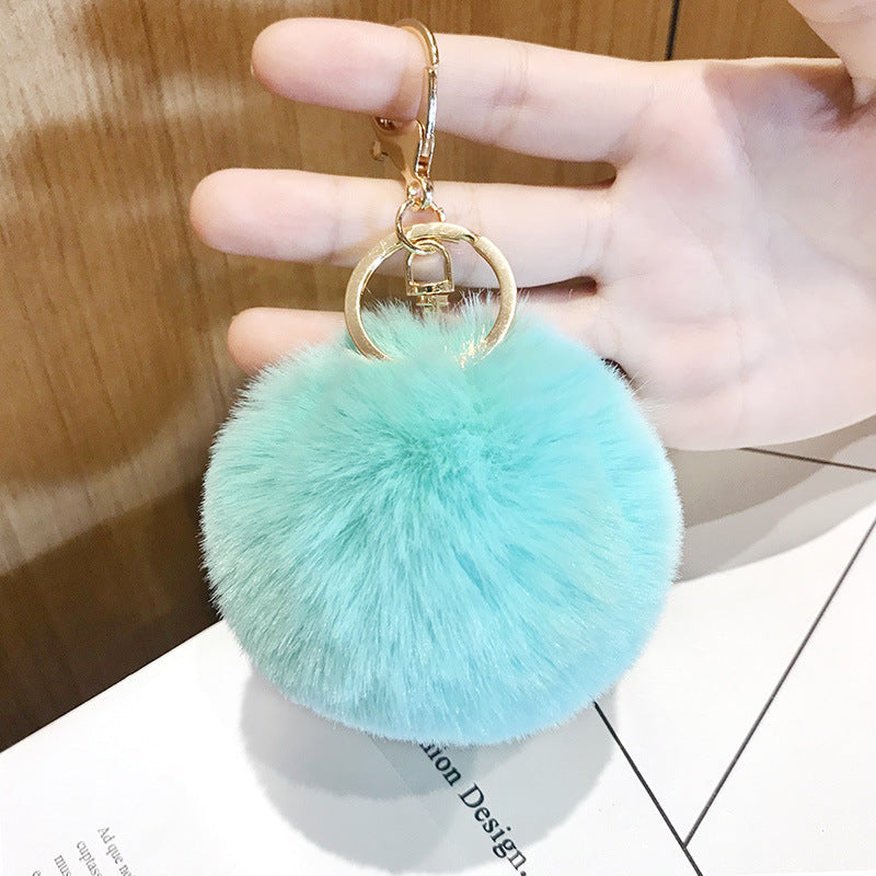 Wholesale Wool Ball Plush Keychains