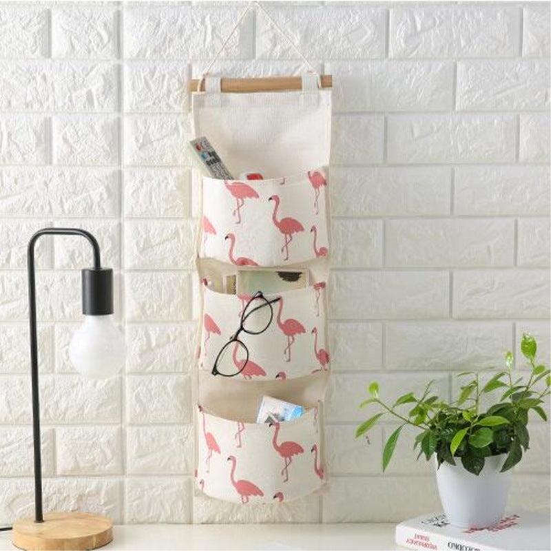 Wholesale Cotton and Linen Waterproof Storage Hanging Bags